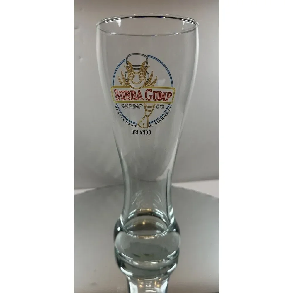 Bubba Gump Shrimp Co Pilsner Glass Pint Beer Cup Souvenir New Orleans